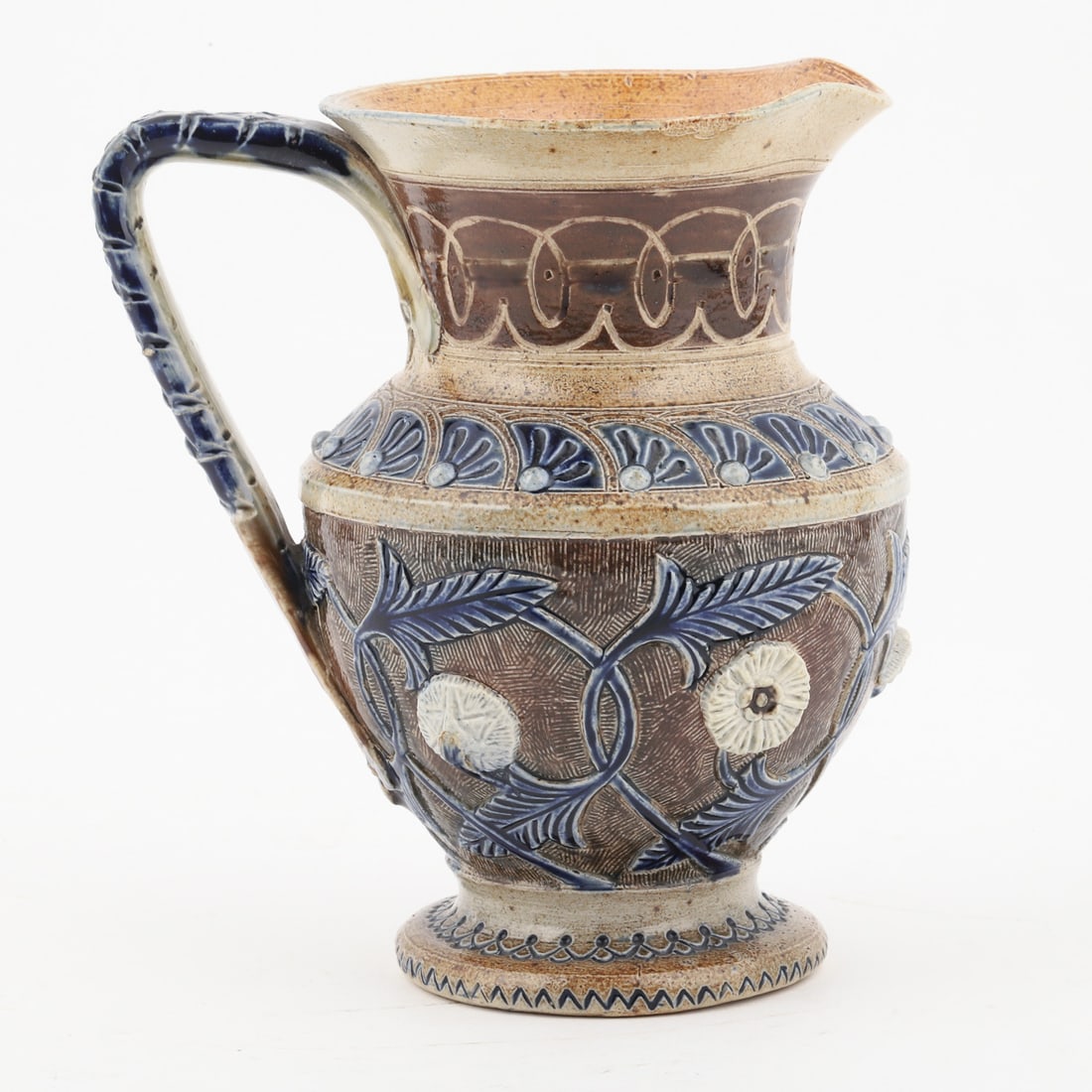 Martin Brothers Floral Pitcher - 4