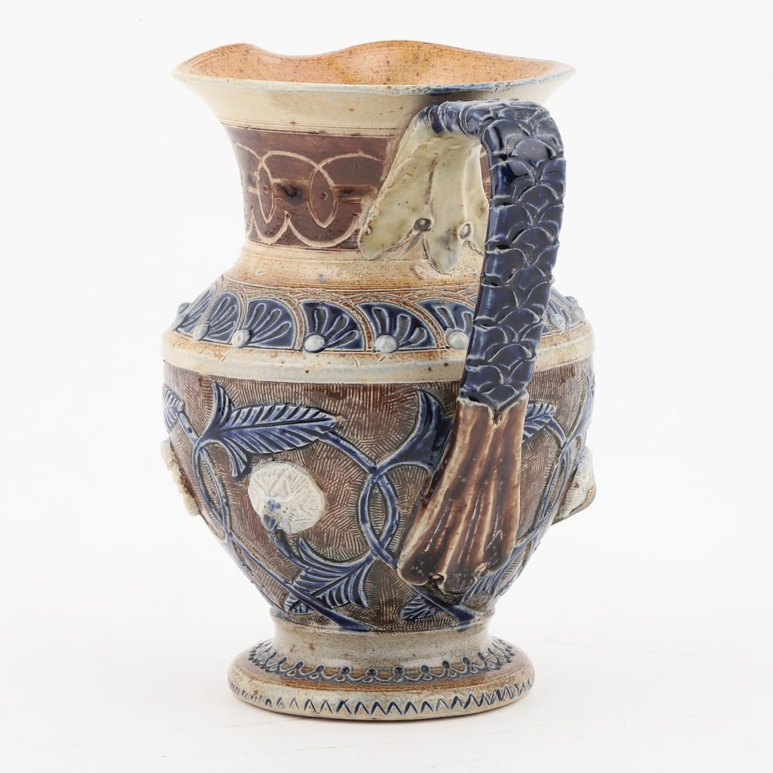 Martin Brothers Floral Pitcher - 5