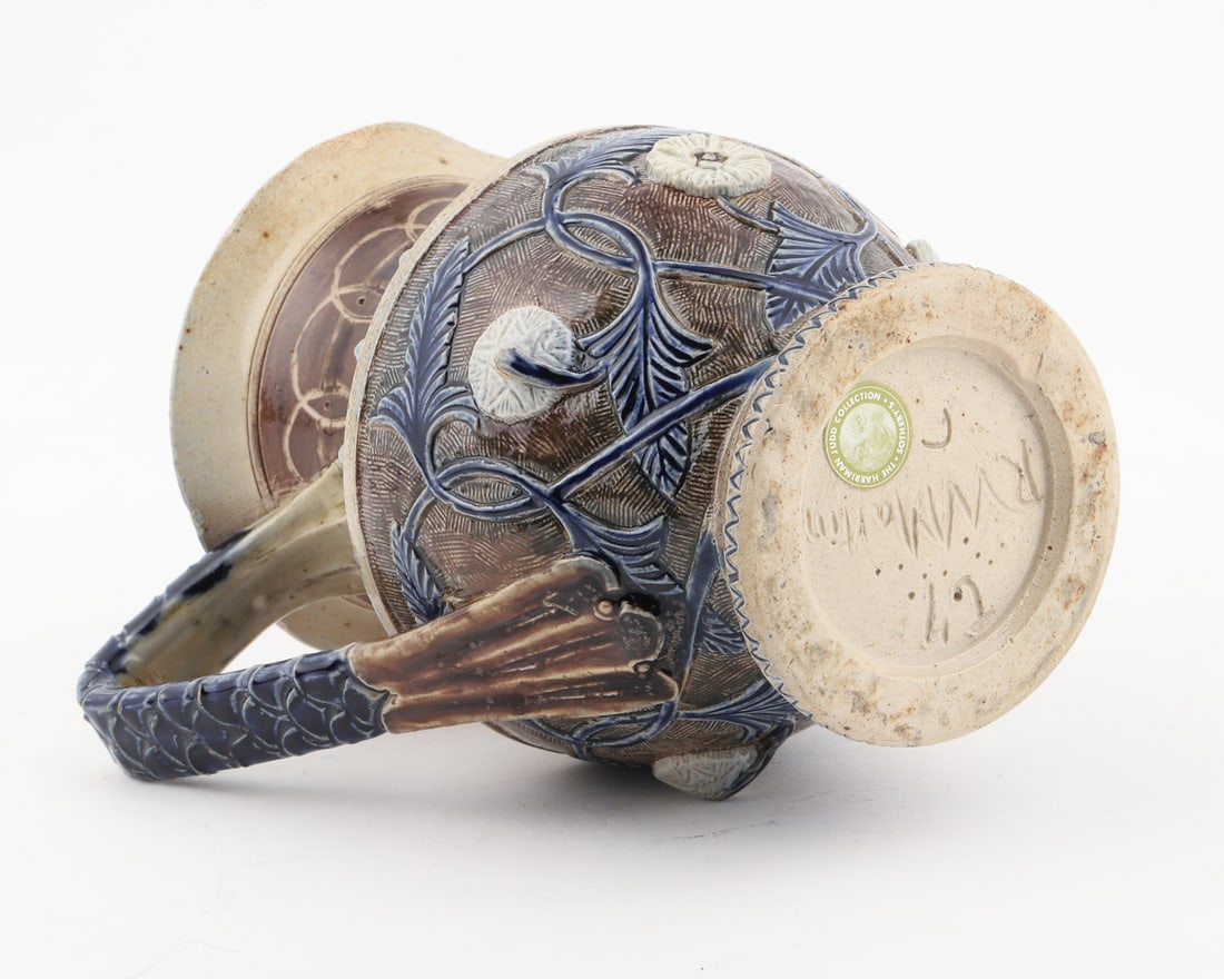 Martin Brothers Floral Pitcher - 7