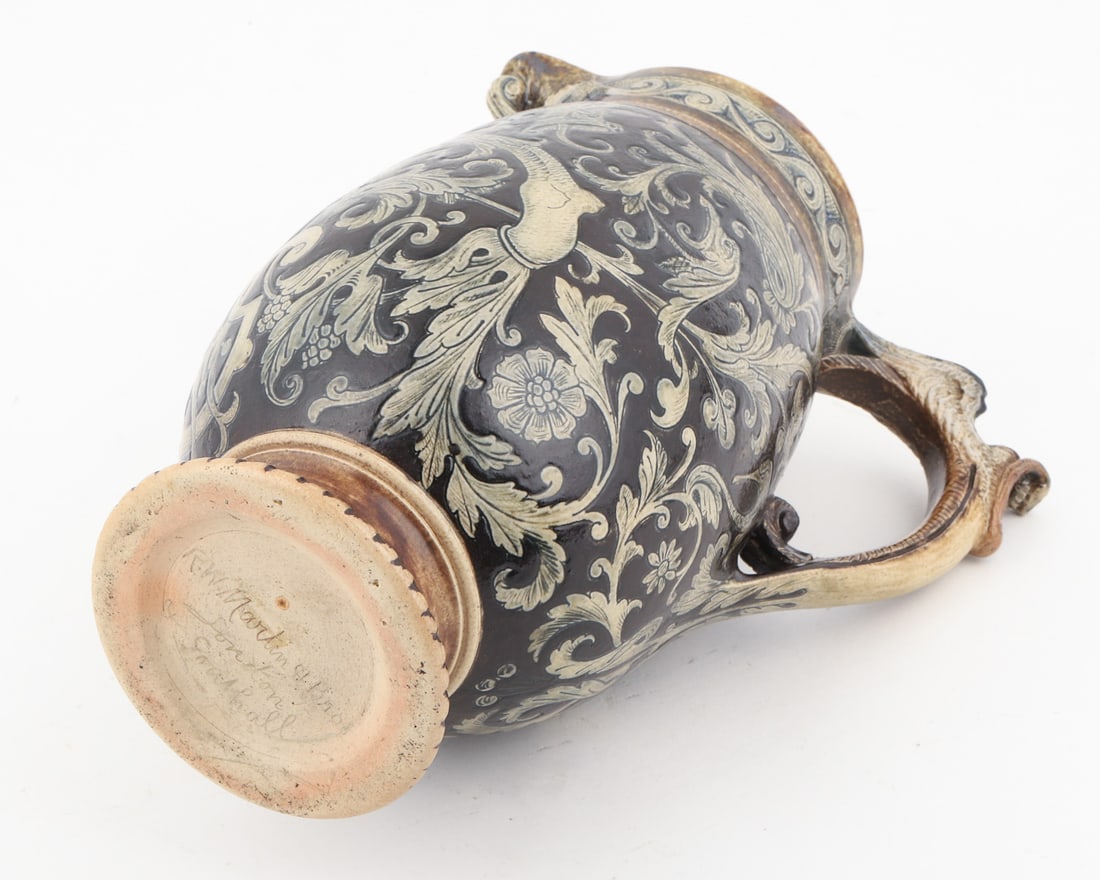 Martin Brothers Gothic Pitcher - 9