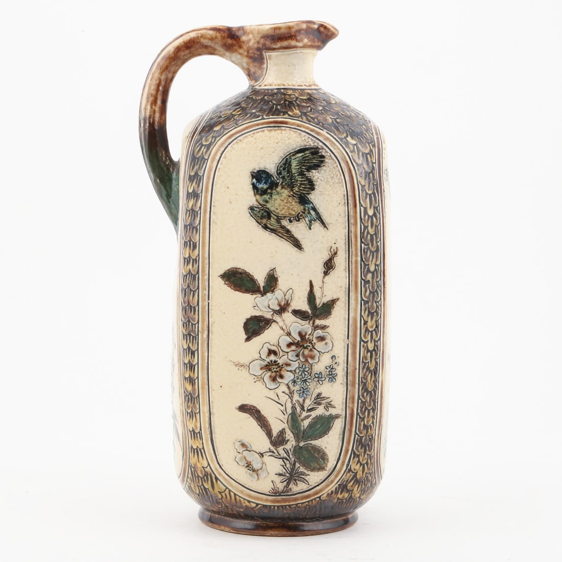 Martin Brothers Birds and Flowers Ewer - 3
