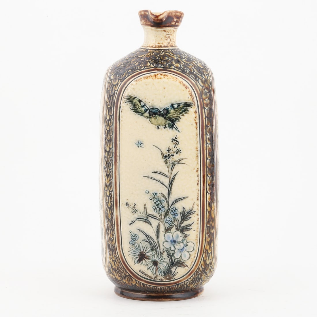 Martin Brothers Birds and Flowers Ewer - 6