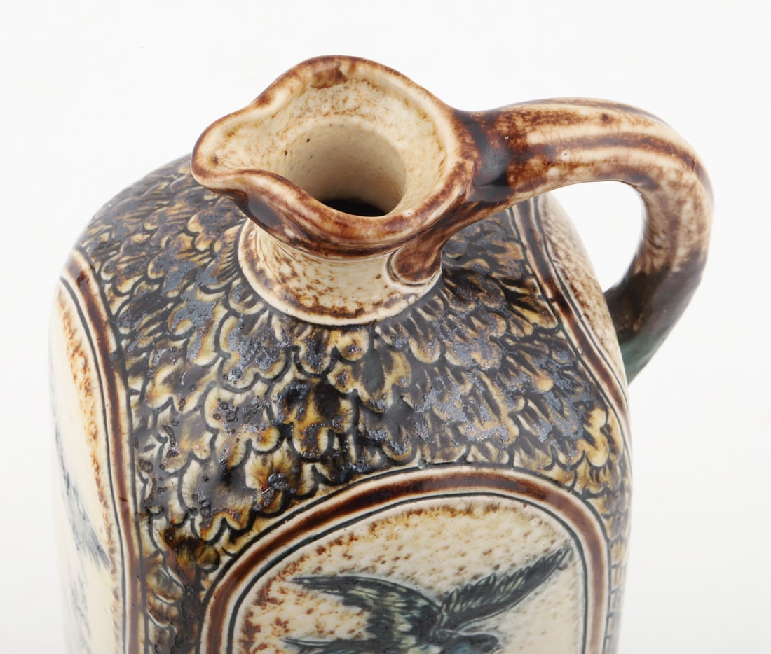 Martin Brothers Birds and Flowers Ewer - 7