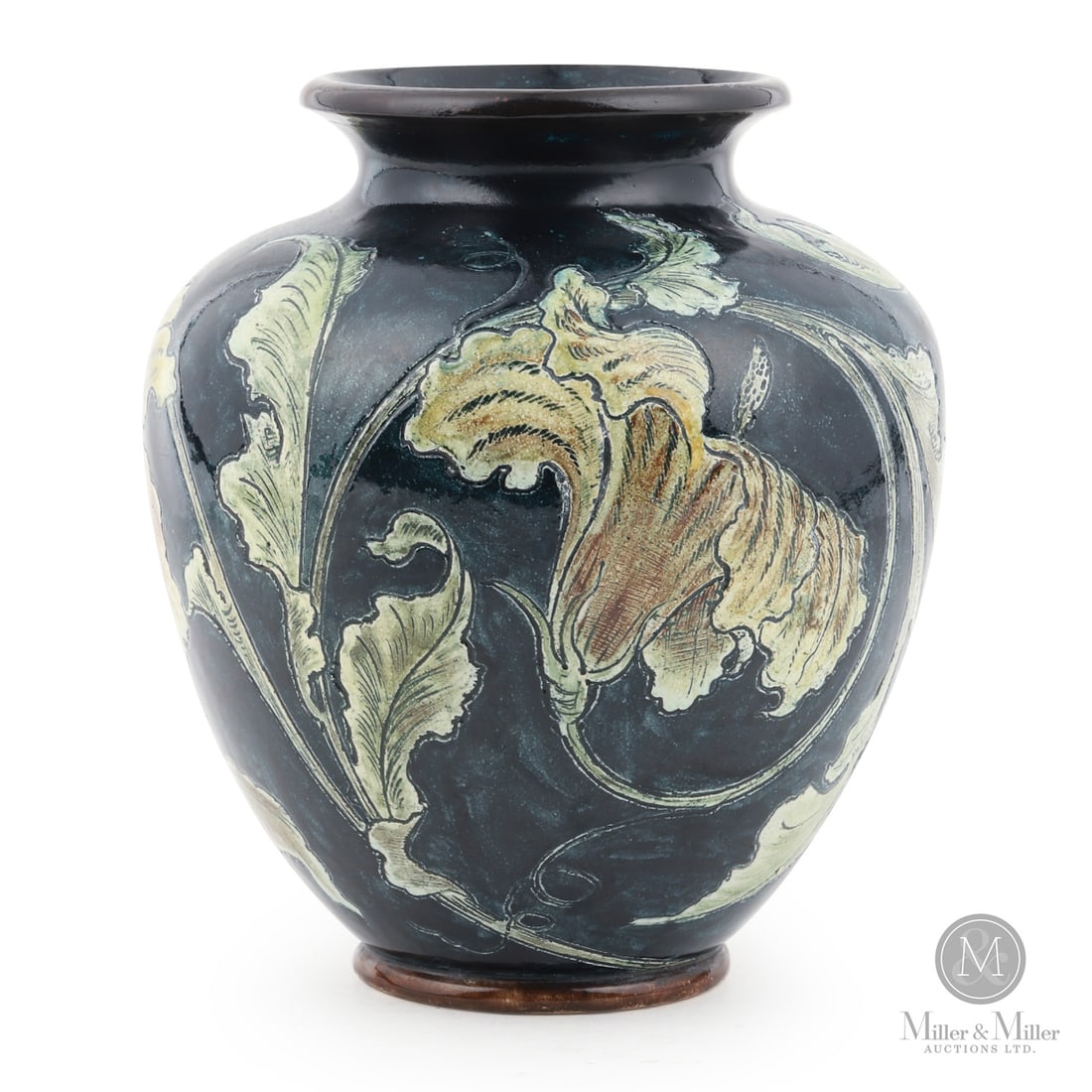Martin Brothers Hibiscus Vase (1 of 8)