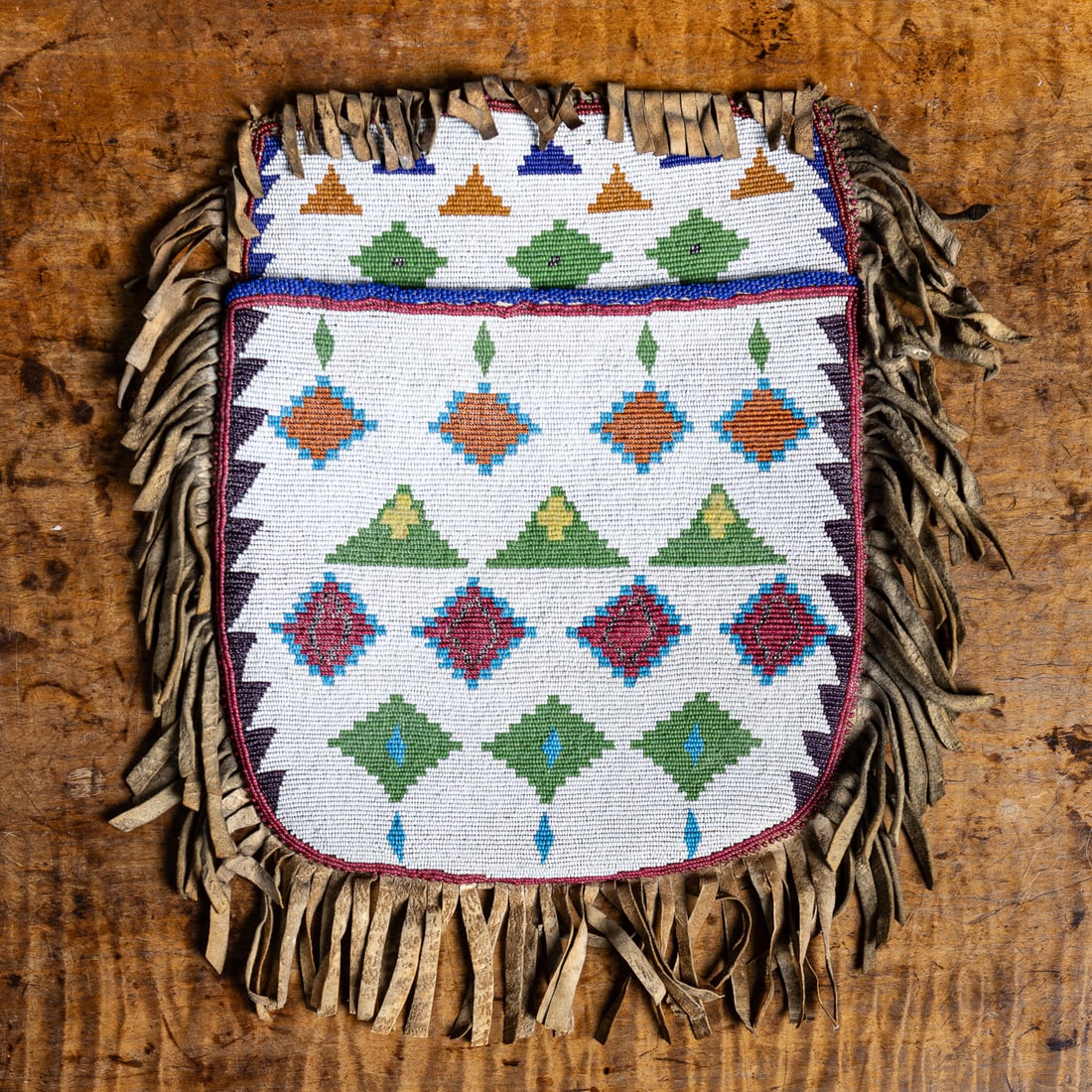 Native Beaded Pouch - 6
