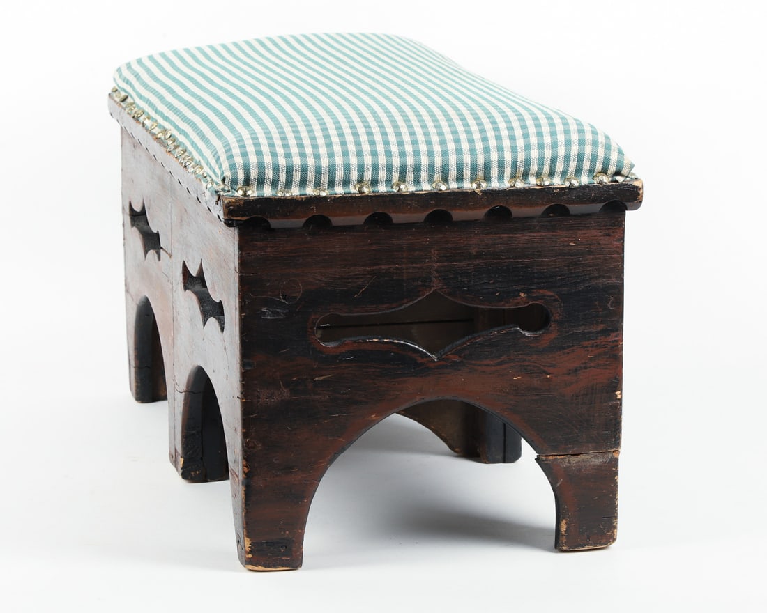Primitive Footstool - 5