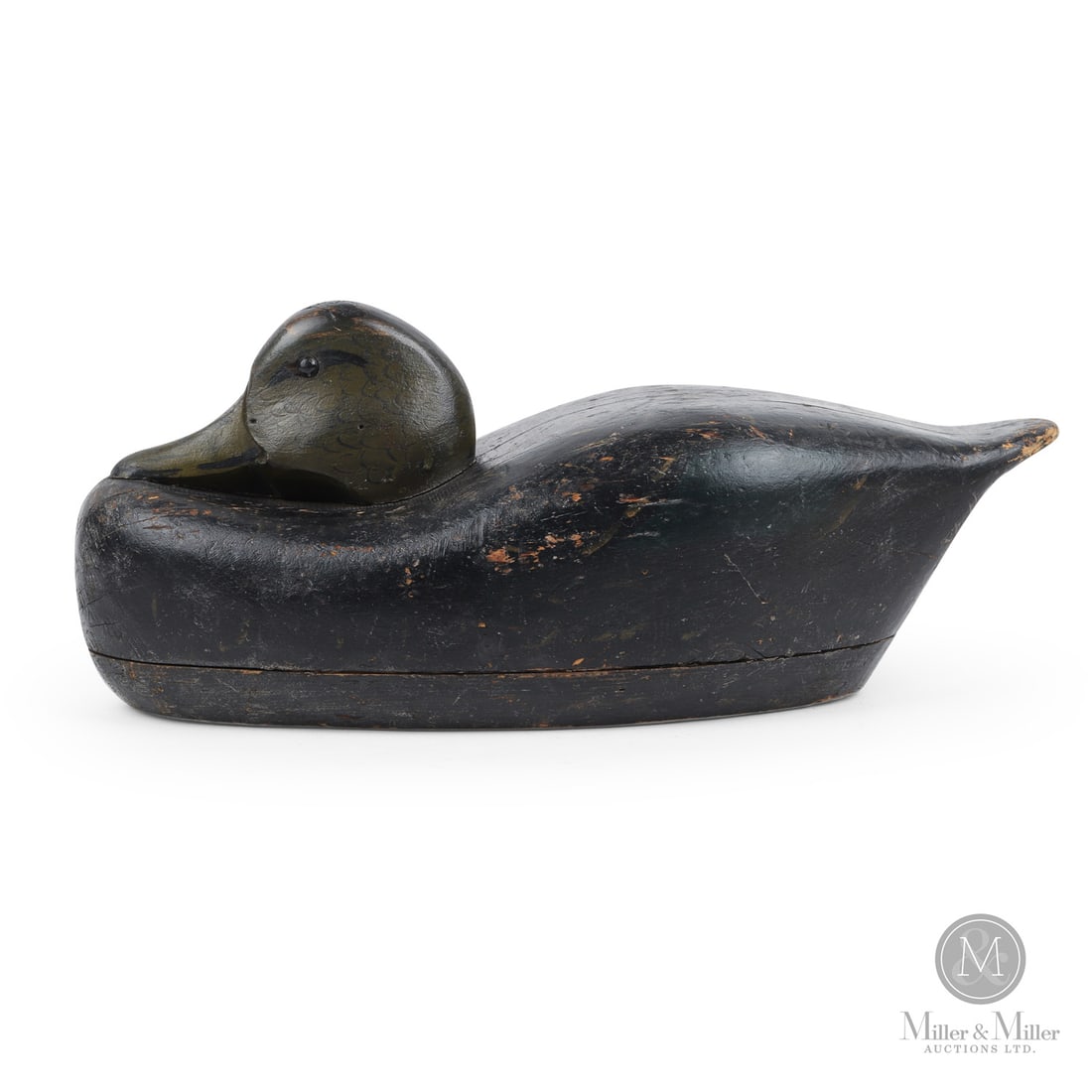 Early Low Head American Black Duck Decoy (1 of 8)
