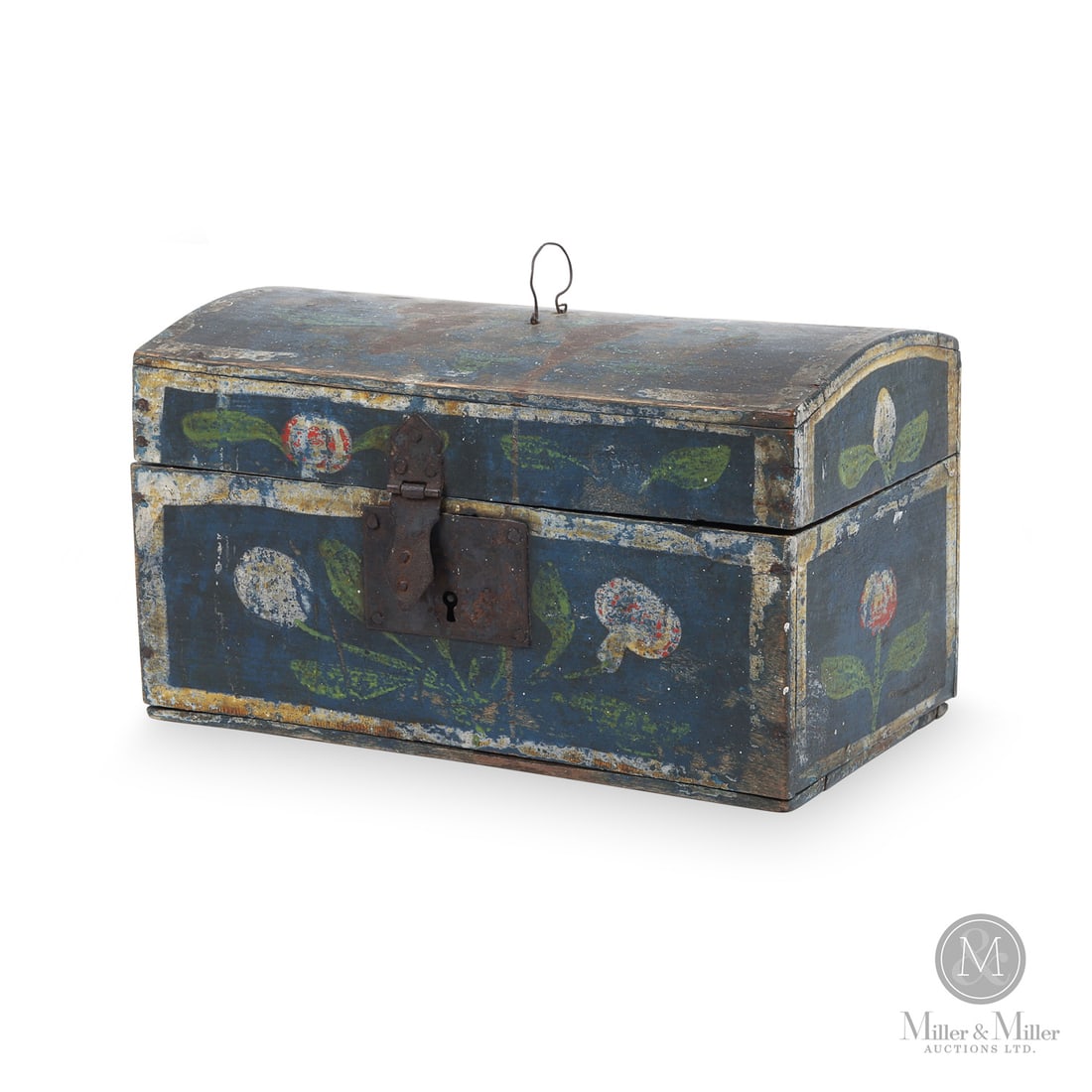 Small French Box with Flowers (1 of 9)