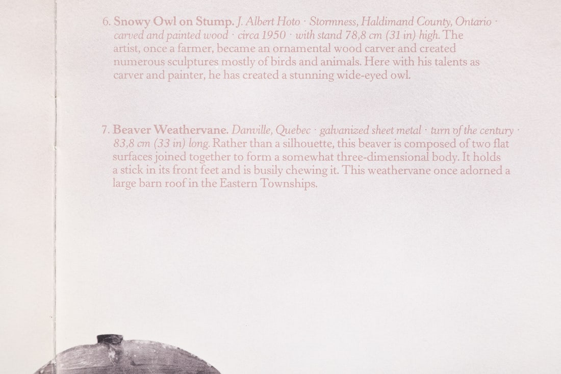 Quebec Beaver Weathervane - 8