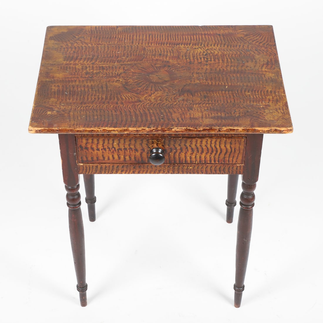 Lamp Table with Exceptional Paint - 2