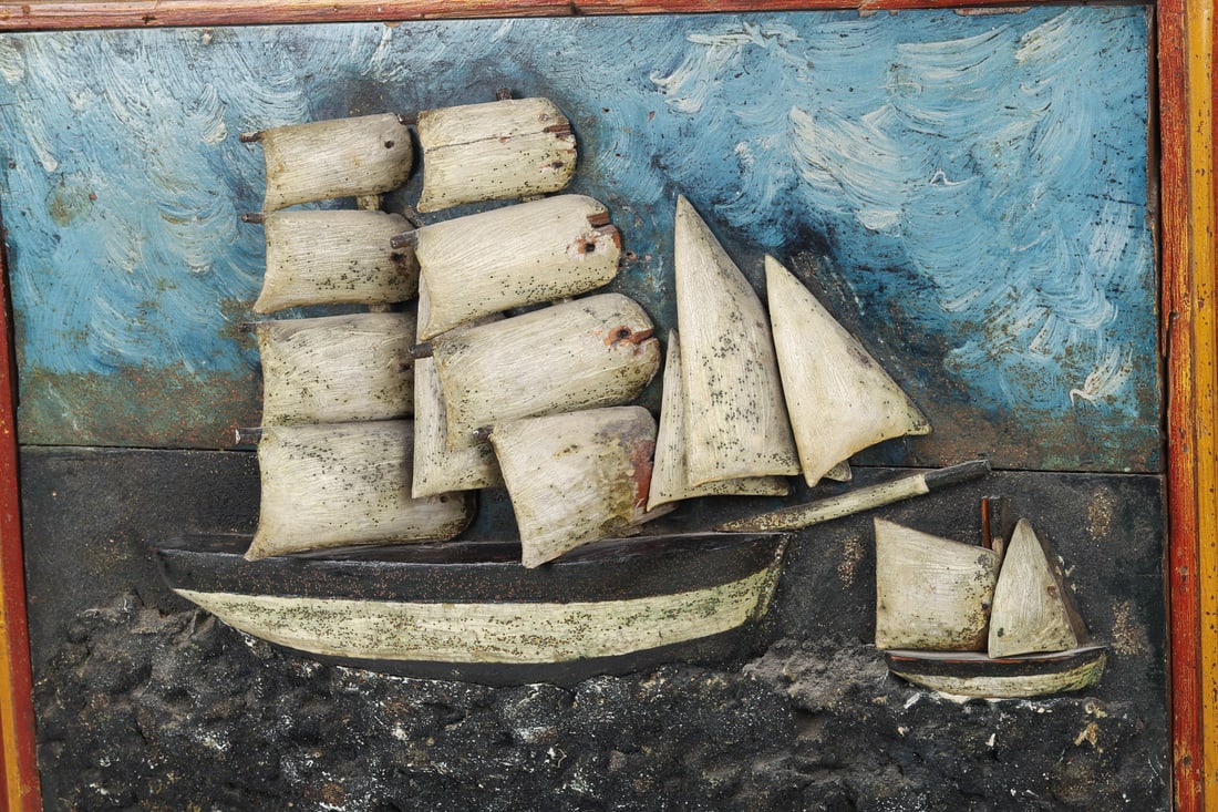 Framed Nautical Diorama - 2