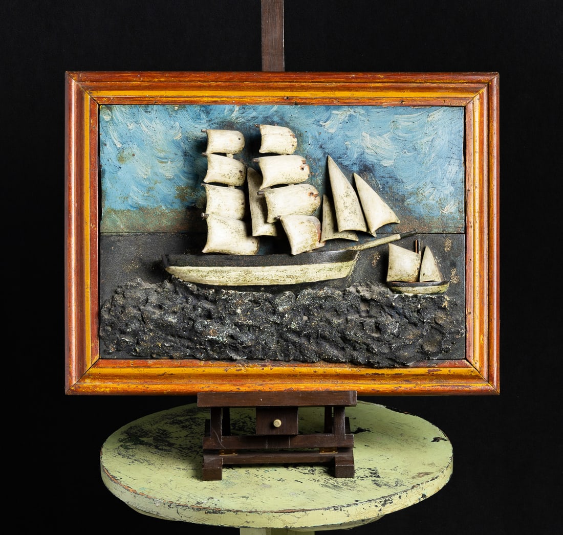 Framed Nautical Diorama - 5