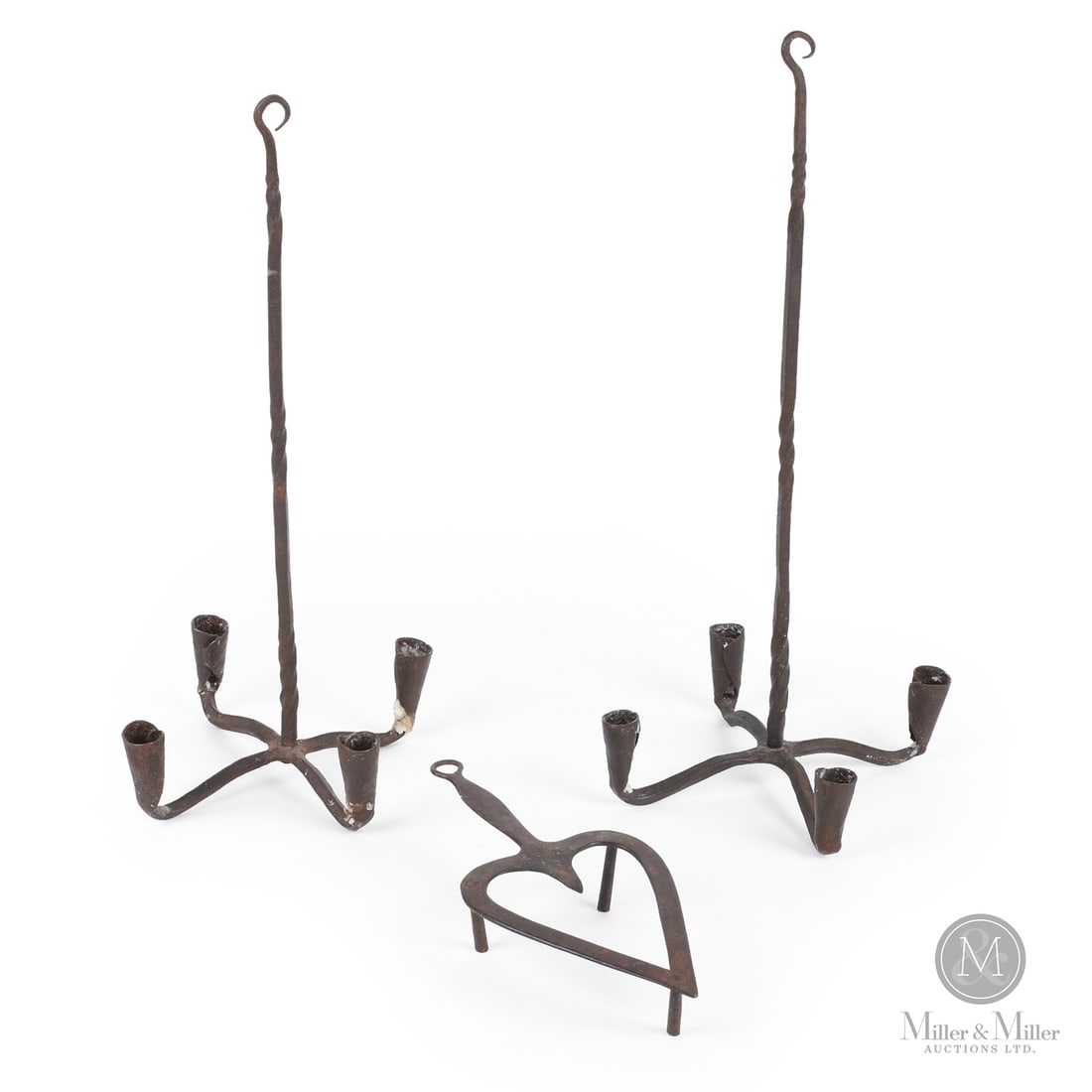 Heart Trivet and Forged Chandeliers (1 of 8)