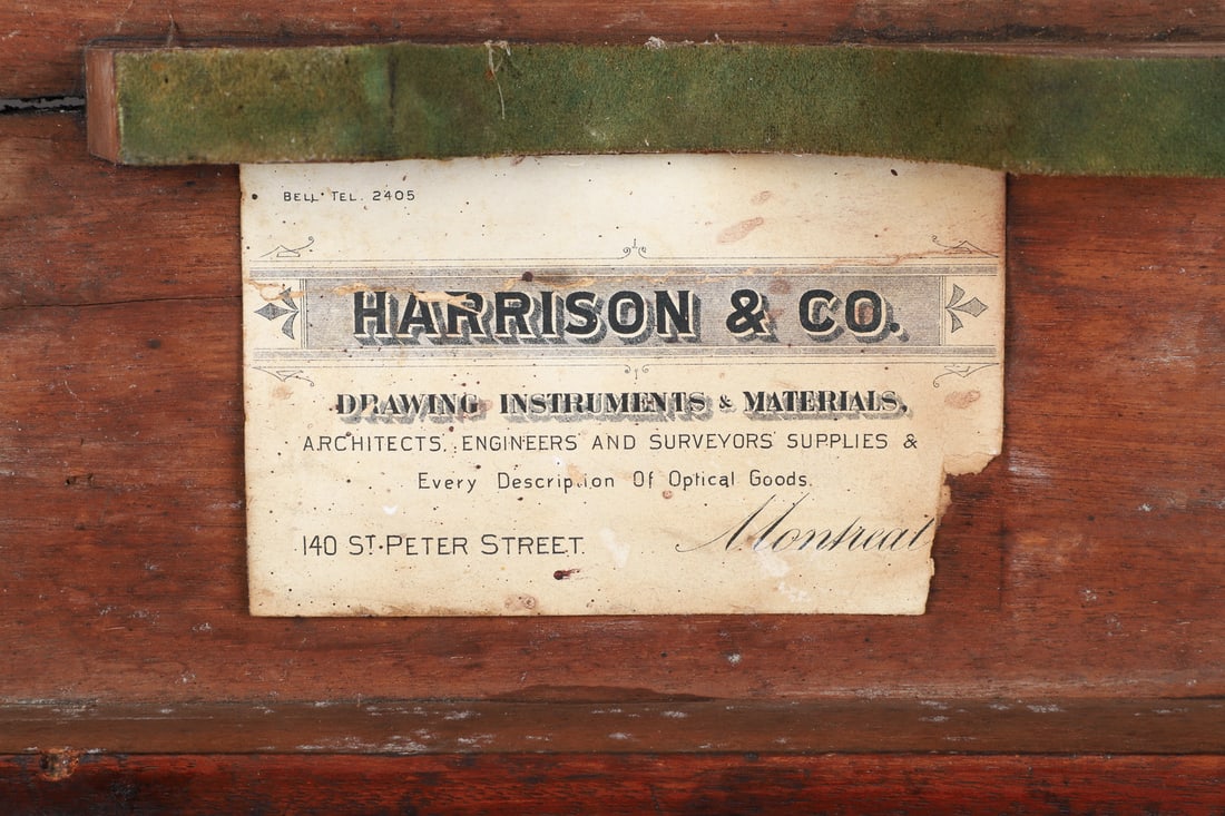 Surveyor's Level Grand Trunk Railway Harrison & Co Montreal, Quebec - 3