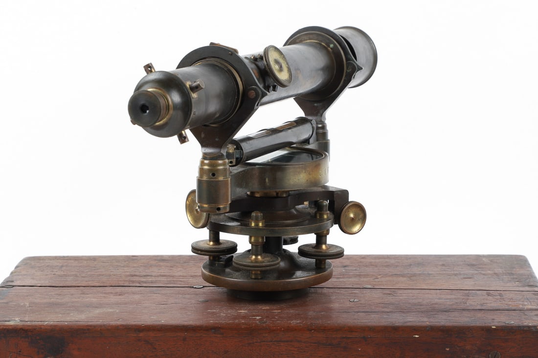 Surveyor's Level Grand Trunk Railway Harrison & Co Montreal, Quebec - 5