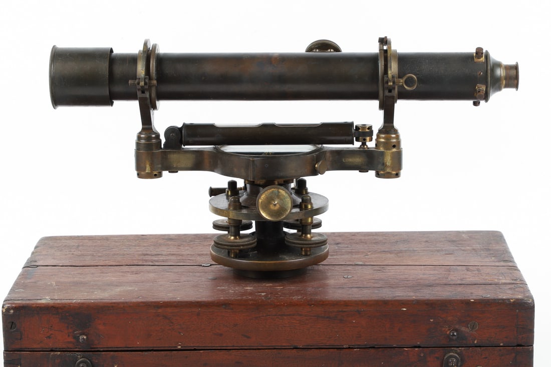 Surveyor's Level Grand Trunk Railway Harrison & Co Montreal, Quebec - 7