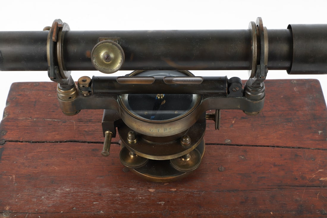 Surveyor's Level Grand Trunk Railway Harrison & Co Montreal, Quebec - 8