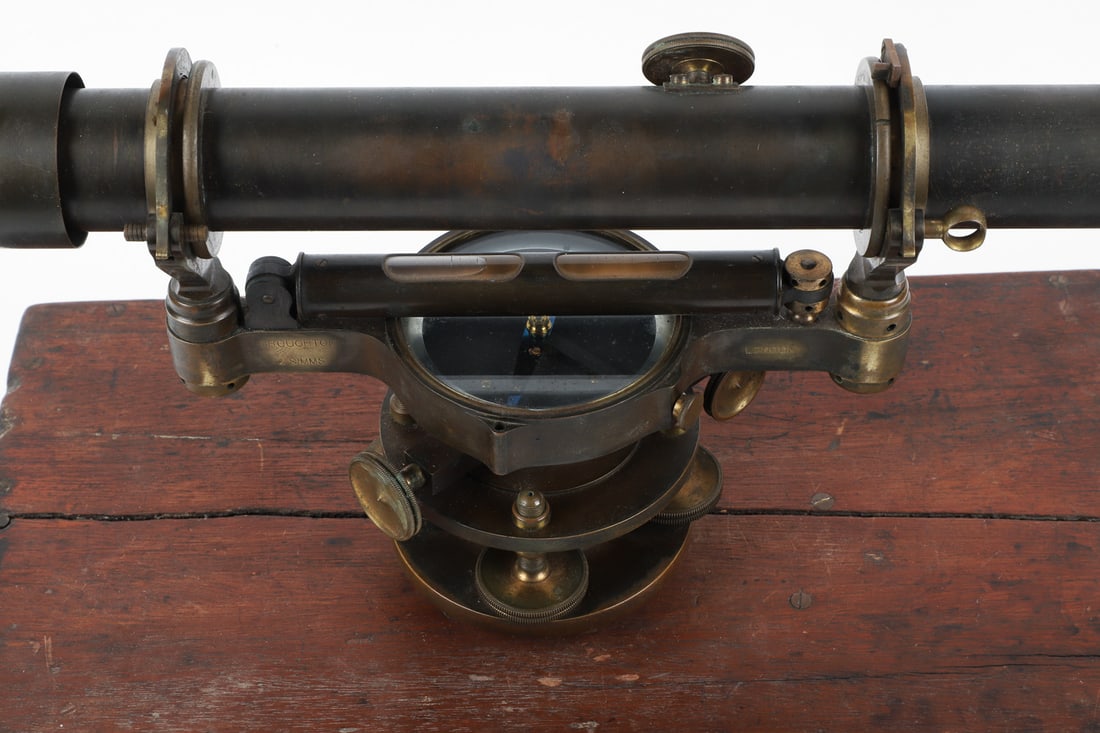 Surveyor's Level Grand Trunk Railway Harrison & Co Montreal, Quebec - 9