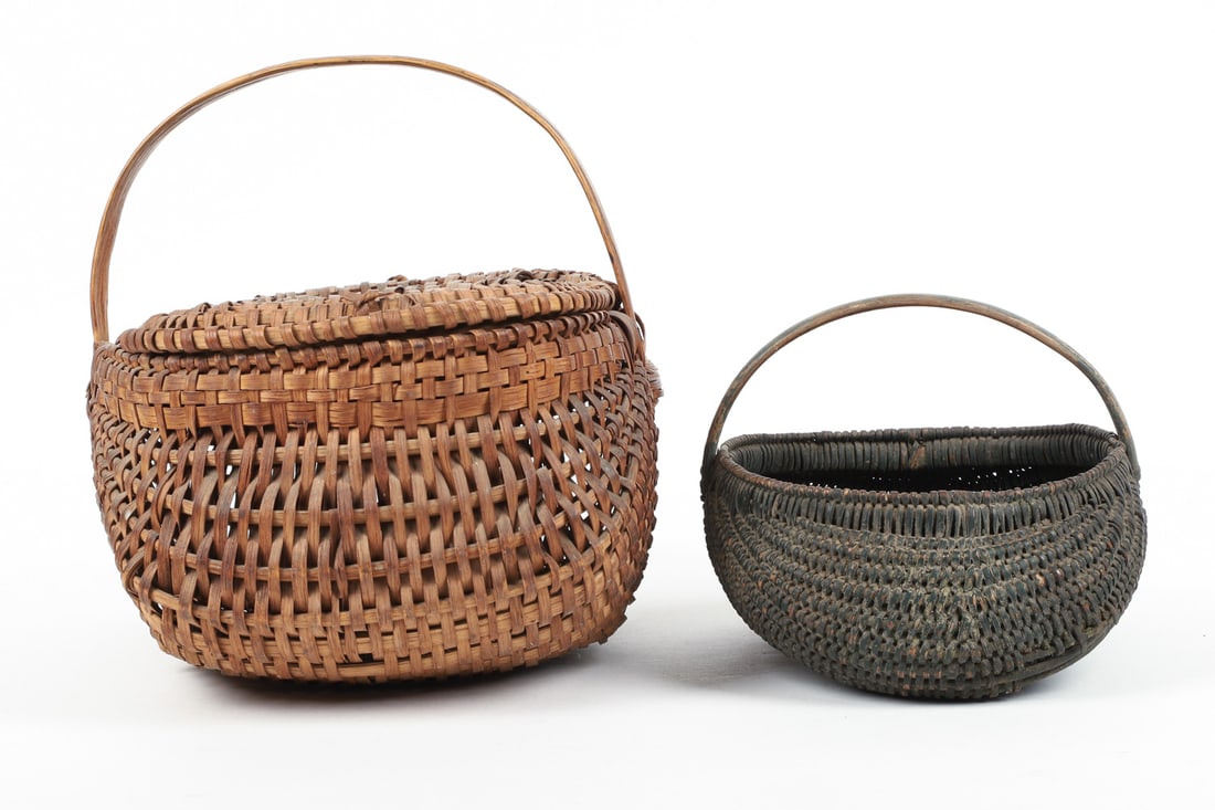 Two woven baskets - 3