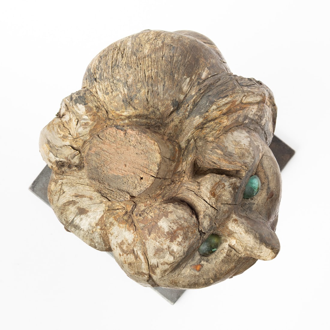 Burl Multi-Face Sculpture - 6