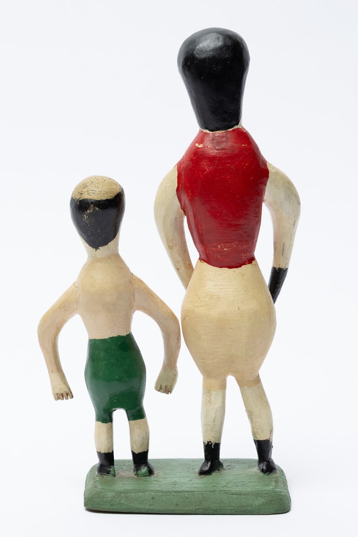 Charlie Tanner Man & Boy on Base - 4