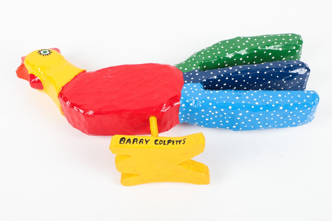 Barry Colpitts Running Rooster - 7