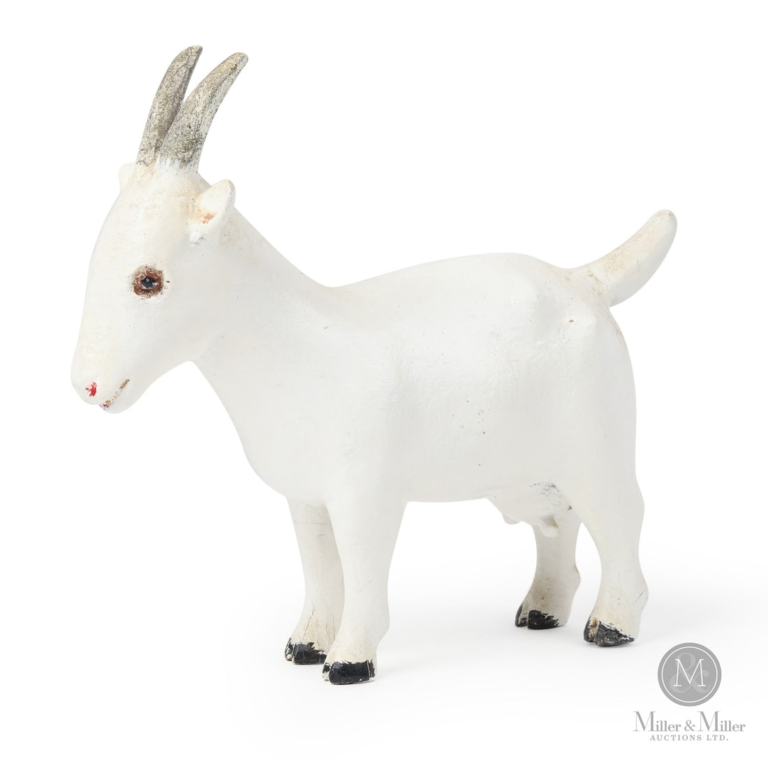 Wilfrid Richard Goat carving