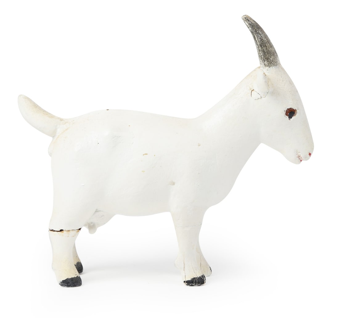 Wilfrid Richard Goat carving - 3