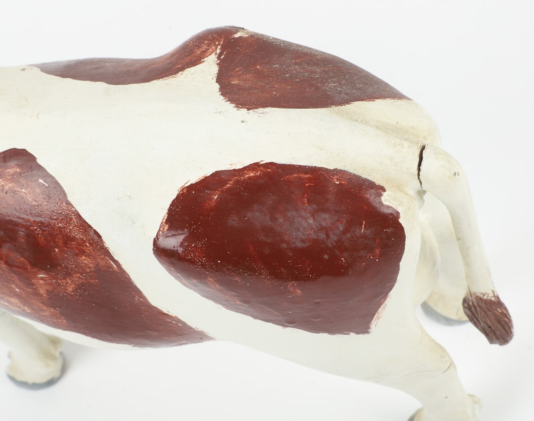 Wilfrid Richard Cow Carving - 11