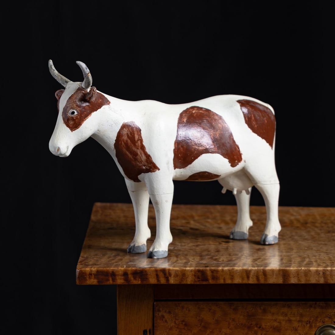 Wilfrid Richard Cow Carving - 12