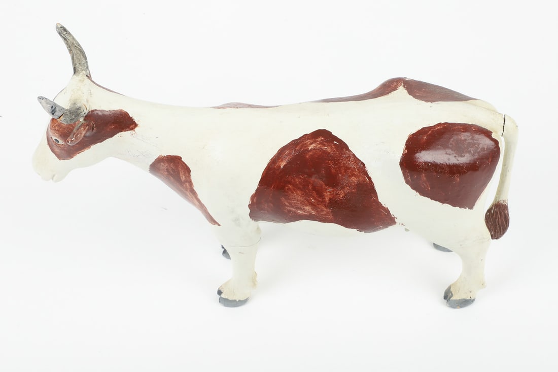 Wilfrid Richard Cow Carving - 7