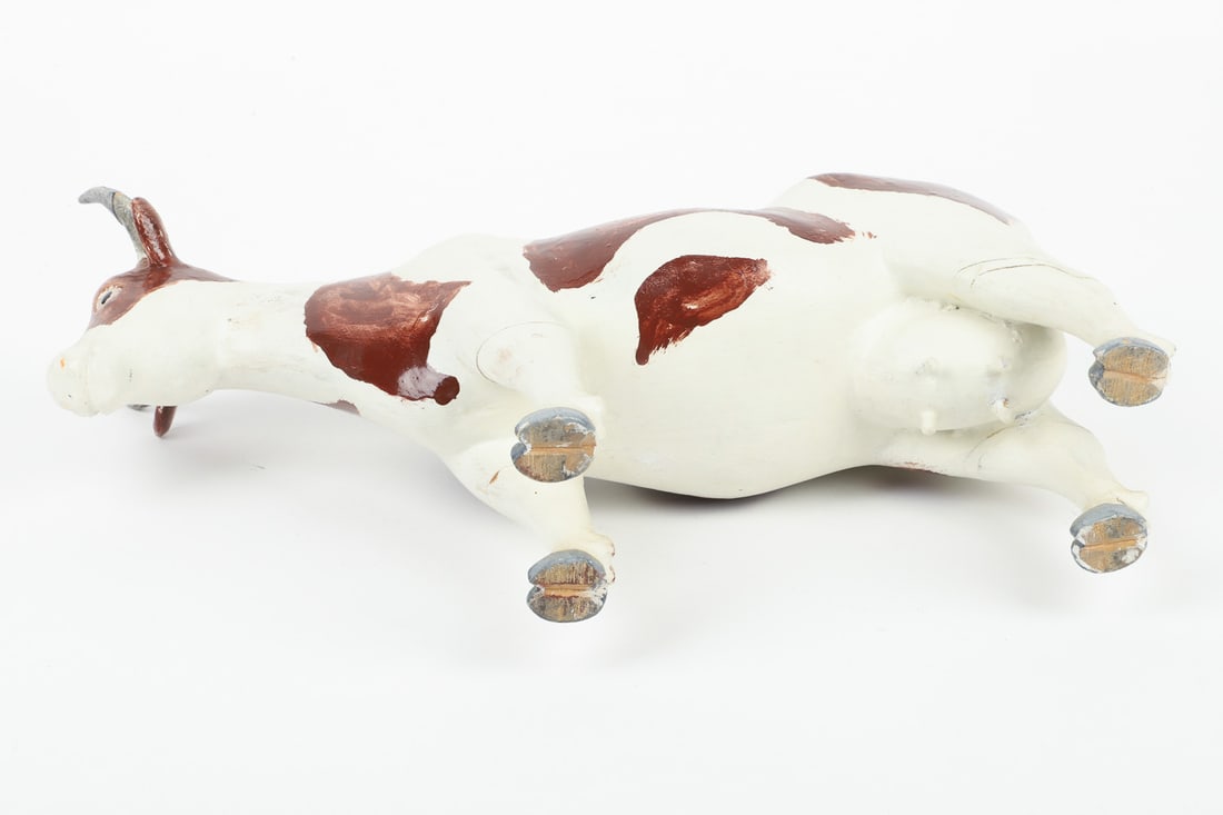 Wilfrid Richard Cow Carving - 8