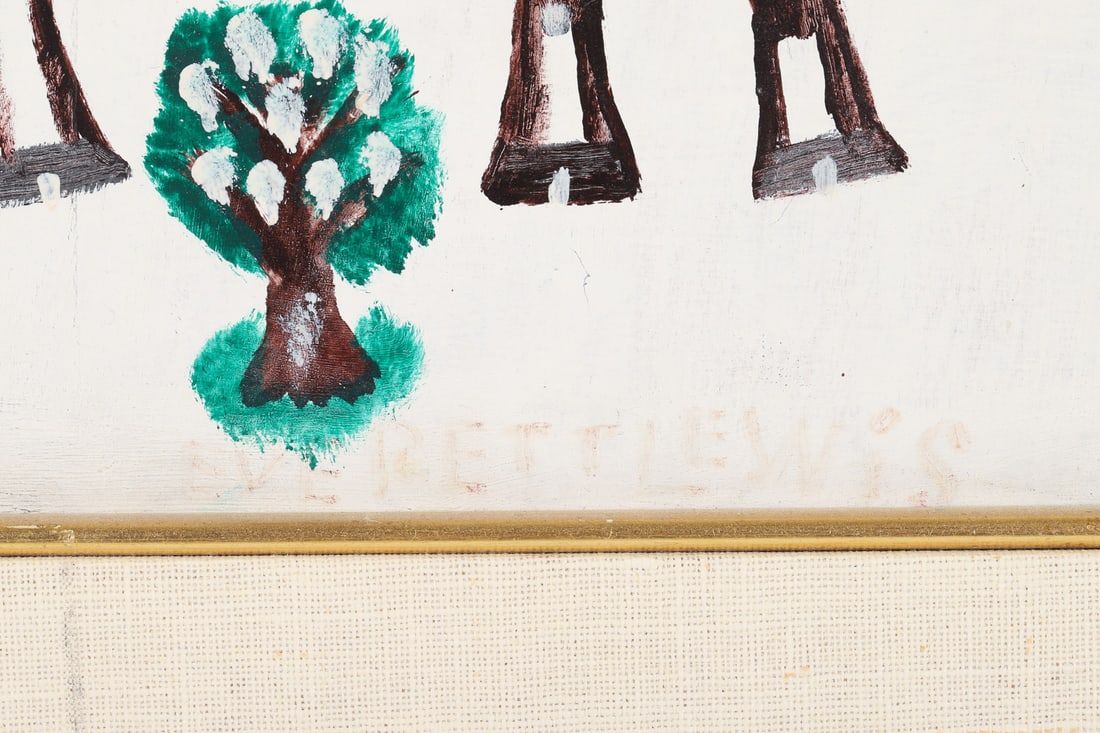 Everett Lewis Oxen in Winter - 3