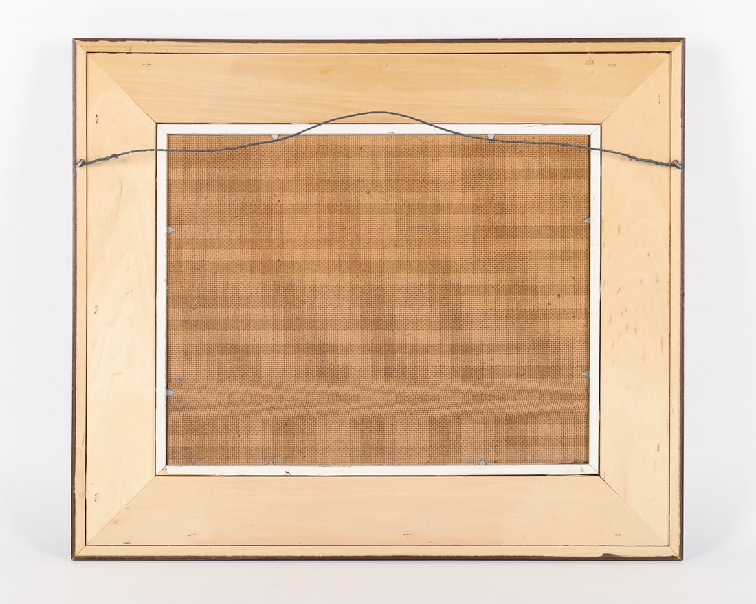 Everett Lewis Oxen in Winter - 4