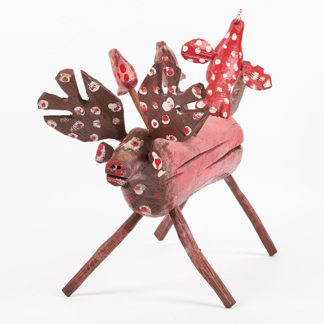 Edmond Chatigny Moose with Birds - 5