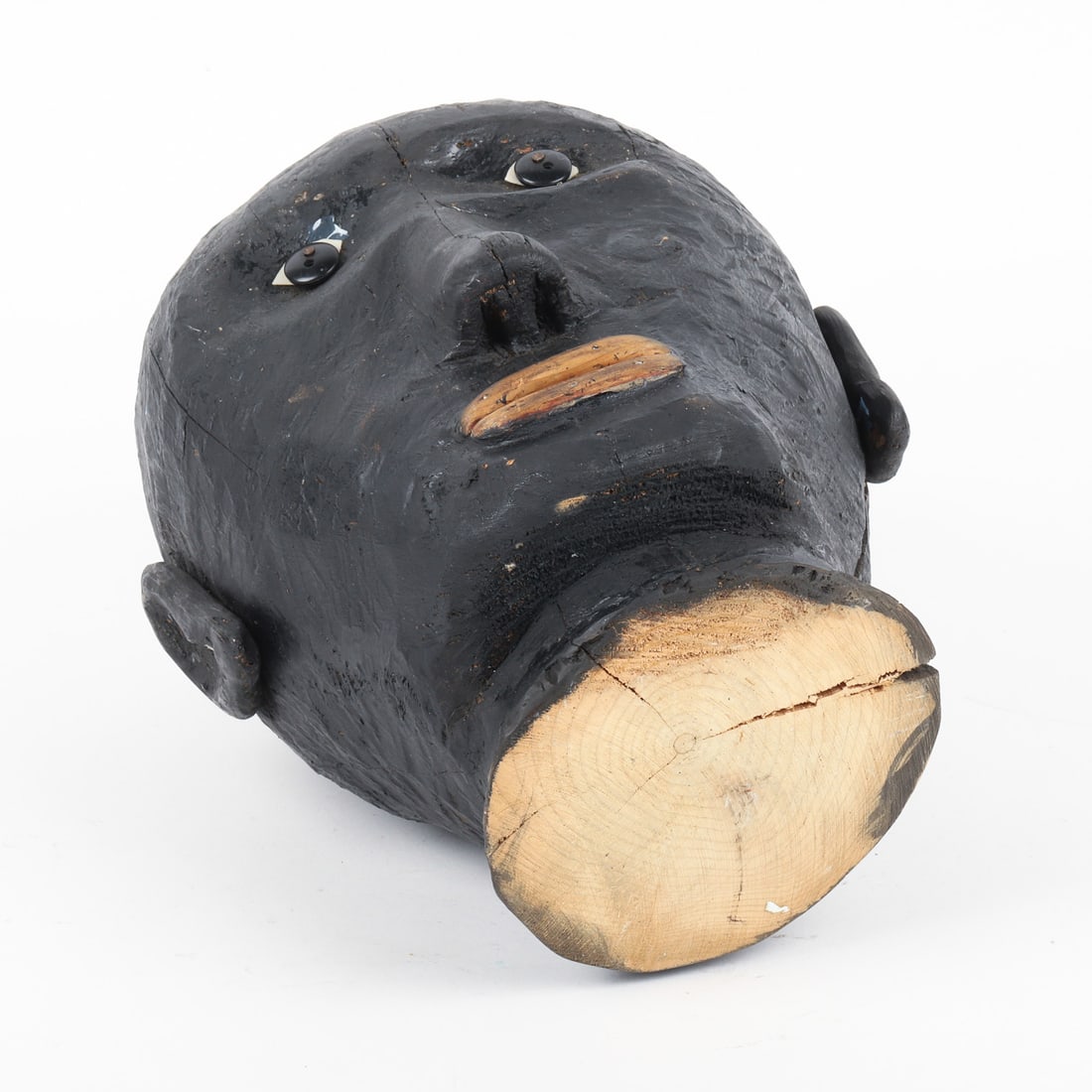 Alcide St. Germain Head Carving - 6