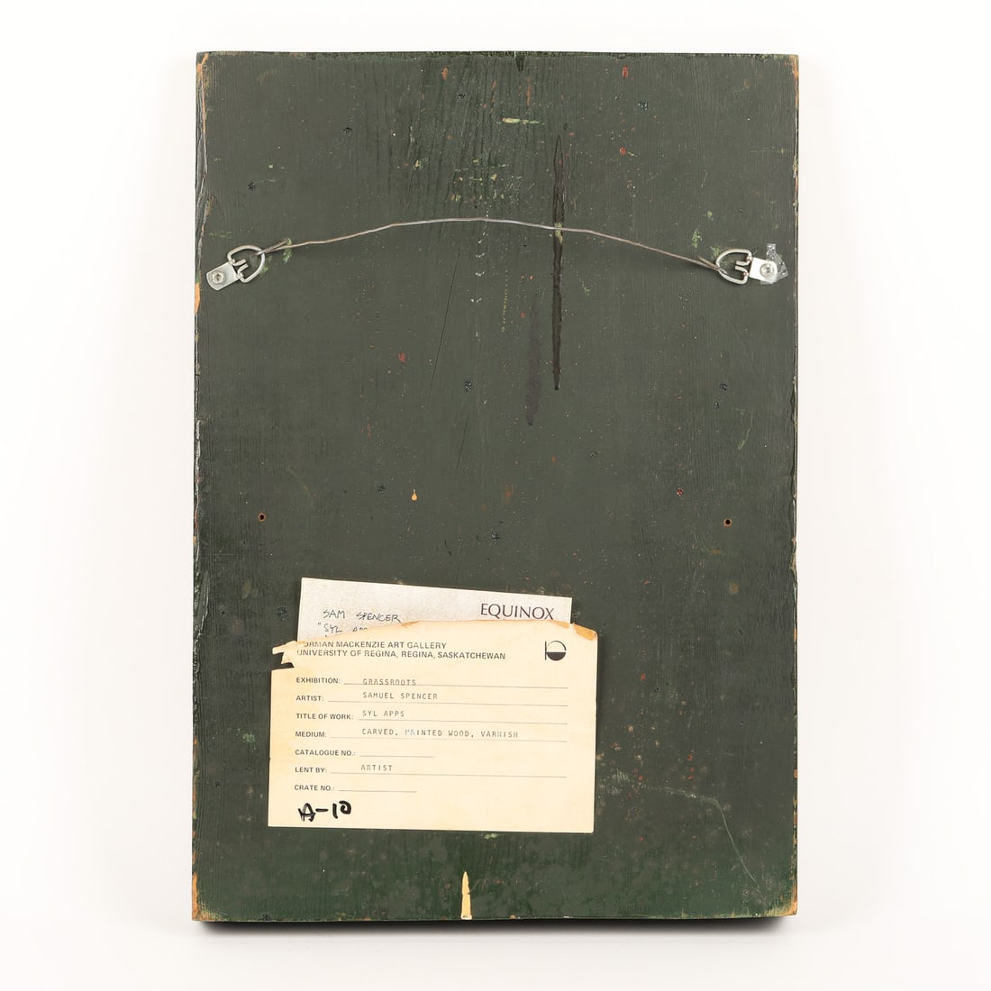 Sam Spencer "Syl Apps" Maple Leafs Wall Carving - 5