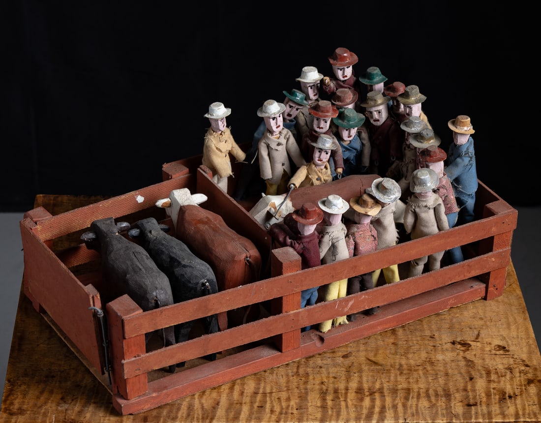 Jacob Roth Cattle Auction Diorama - 10