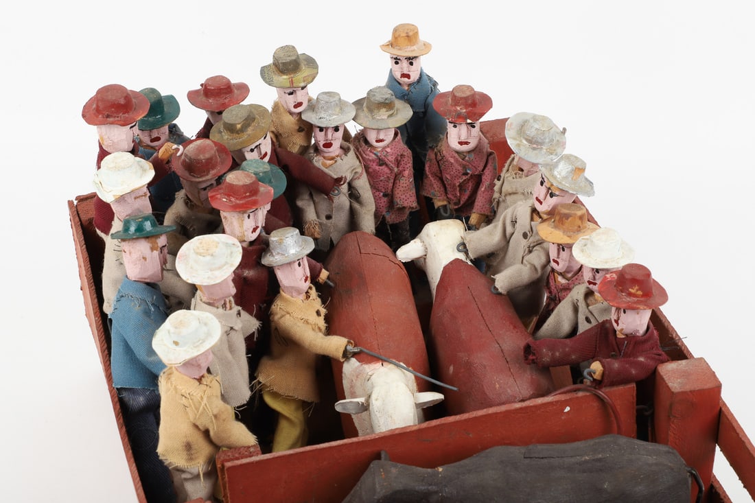 Jacob Roth Cattle Auction Diorama - 3