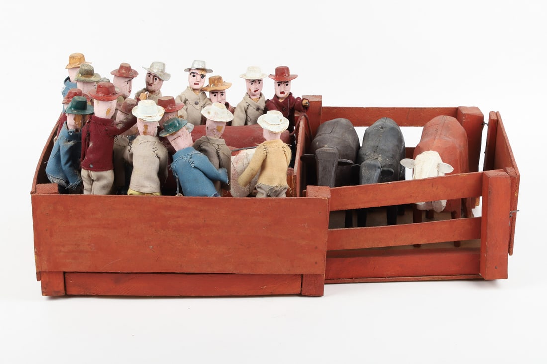 Jacob Roth Cattle Auction Diorama - 5