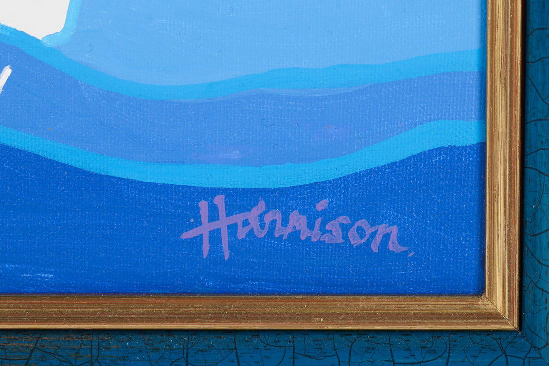 Ted Harrison "Over the Waves" - 2
