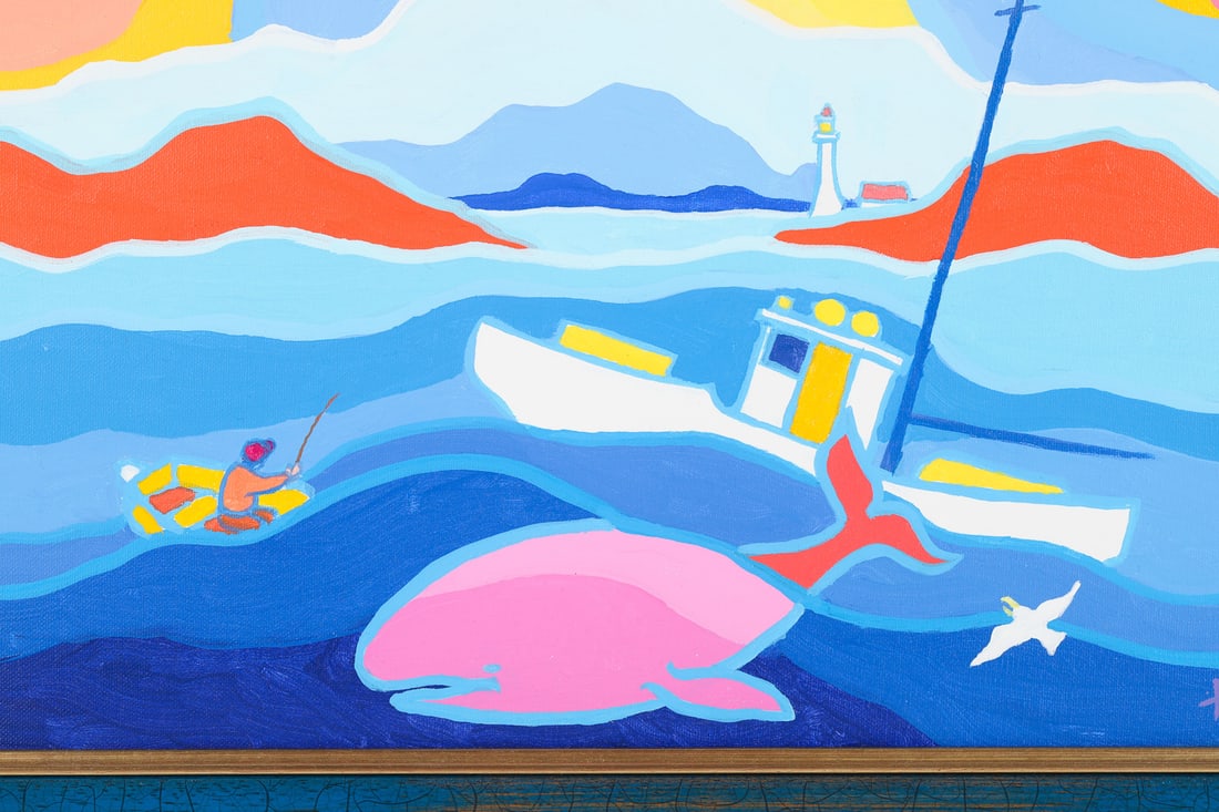 Ted Harrison "Over the Waves" - 3