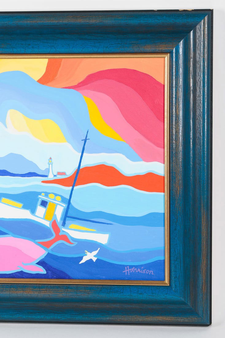 Ted Harrison "Over the Waves" - 5