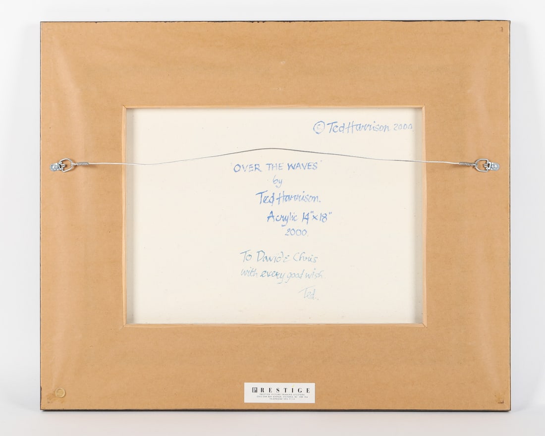 Ted Harrison "Over the Waves" - 6