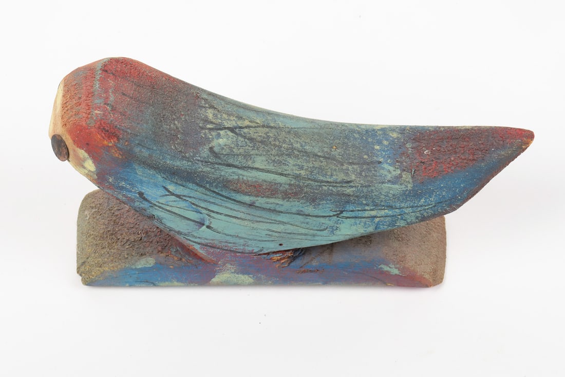 Joe Sleep Attributed Bird Carving - 6