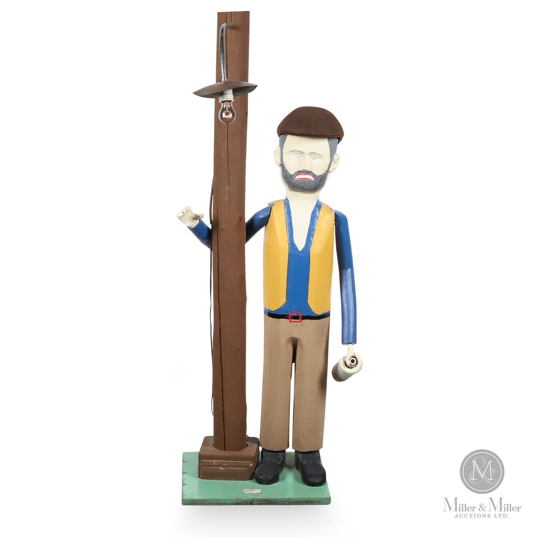 Harold Tutty Man on the Street Corner Carving (1 of 8)