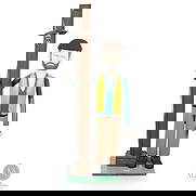 Harold Tutty Man on the Street Corner Carving: Harold Tutty (1917-1997) enjoyed a multi-faceted career, the latter part of which saw him turn his hand to creating folk art. He carved all manner of things, including animals and fish. He was also kn