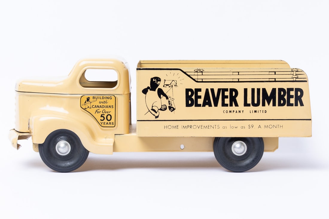 Otaco Minnitoys "Beaver Lumber" Dump Truck - 2