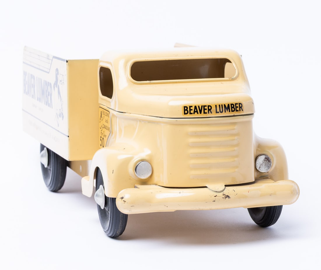Otaco Minnitoys "Beaver Lumber" Dump Truck - 4