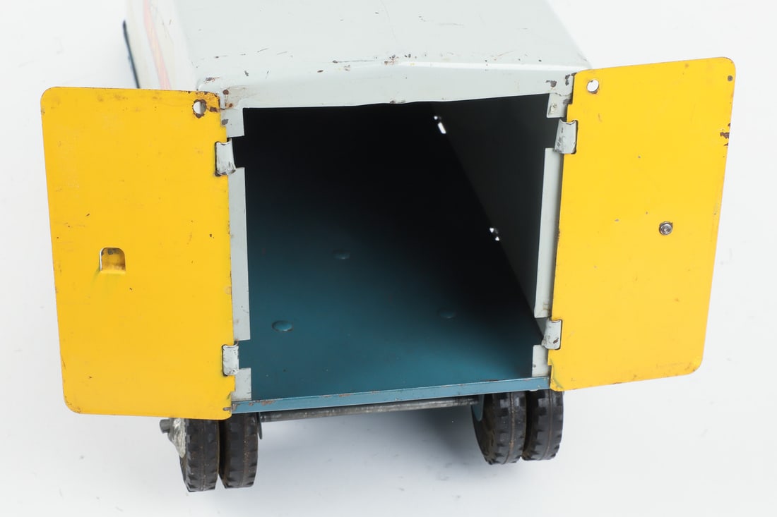 Lincoln Toys "Trans Canada Service" Tractor Trailer (Blue/Gray) - 6